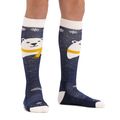 Skarpety narciarskie dziecięce Darn Tough Polar Bear OTC Midweight with Cushion w/ Padded Shin blue 2