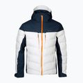 Kurtka narciarska męska Halti Wiseman Ski white/big dipper blue