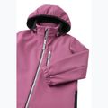 Kombinezon softshell dziecięcy Reima Nurmes red violet 4