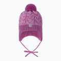 Czapka zimowa dziecięca Reima Paljakka red violet