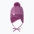 Czapka zimowa dziecięca Reima Paljakka red violet 2