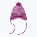 Czapka zimowa dziecięca Reima Paljakka red violet 4