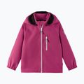 Kurtka softshell dziecięca Reima Vantti rosy berry 2