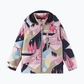 Kurtka softshell dziecięca Reima Vantti grey pink 2