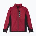 Bluza polarowa dziecięca Reima Liukuen cranberry