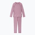 Zestaw bielizny termoaktywnej dla dzieci Reima Taival grey pink