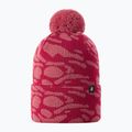 Czapka zimowa dziecięca Reima Virkku cranberry