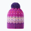 Czapka zimowa dziecięca Reima Pohjoinen plum purple 2