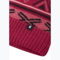 Czapka zimowa dziecięca Reima Kirjoen cranberry 3