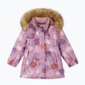 Kurtka zimowa dziecięca Reima Muurame grey pink