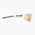 Okulary przeciwsłoneczne Rudy Project Tralyx+ Slim white gloss/multilaser gold 3