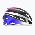 Kask rowerowy Rudy Project Rebel pearl metal/pink/cyber blue shiny 2