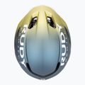 Kask rowerowy Rudy Project Nytron blue avio/apple green metal matte 6