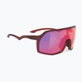 Okulary przeciwsłoneczne Rudy Project Thunder frozen bordeaux matte/multilaser red