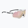 Okulary przeciwsłoneczne Rudy Project Cutline white gloss/multilaser rosegold