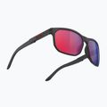 Okulary przeciwsłoneczne Rudy Project Soundrise black matte/polar 3fx hdr multilaser red 4