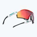 Okulary przeciwsłoneczne Rudy Project Cutline white matte/multilaser red 3