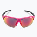 Okulary przeciwsłoneczne Rudy Project Deltabeat pink fluo/black matte/multilaser red 3