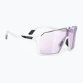 Okulary przeciwsłoneczne Rudy Project Spinshield white matte/impactx photochromic 2 laser purple