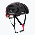 Kask rowerowy Rudy Project Egos black/pink fluo matte