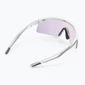 Okulary przeciwsłoneczne Rudy Project Turbolence white matte/impactx photochromic 2 laser purple 5
