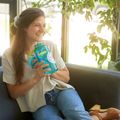 Butelka turystyczna Nalgene Wide Mouth Sustain 1000 ml cerulean 8
