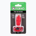 Gwizdek ze sznurkiem Fox 40 Micro Safety red 2