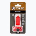 Gwizdek ze sznurkiem Fox 40 Classic Safety red 2