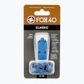 Gwizdek ze sznurkiem Fox 40 Classic Safety blue 2