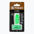 Gwizdek ze sznurkiem Fox 40 Classic Safety neon green 2