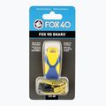 Gwizdek ze sznurkiem Fox 40 Sharx Safety yellow/blue 3