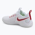Buty do siatkówki damskie Nike Air Zoom Hyperace 2 white/university red 3