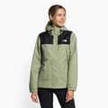 Kurtka przeciwdeszczowa damska The North Face Antora black/tea green