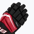 Rękawice hokejowe dziecięce Bauer Vapor Fly40 Jr black/red 5