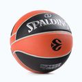 Piłka do koszykówki Spalding Euroleague TF-1000 Legacy 2021 pomarańczowa/czarna rozmiar 7