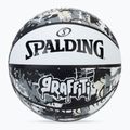 Piłka do koszykówki Spalding Graffiti biały rozmiar 7