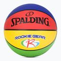 Piłka do koszykówki dziecięca Spalding Rookie Gear 2021 multicolor rozmiar 5