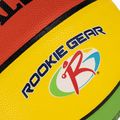 Piłka do koszykówki dziecięca Spalding Rookie Gear Leather multicolor rozmiar 5 3