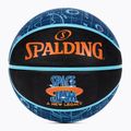 Piłka do koszykówki Spalding Space Jam niebieska/czarna rozmiar 6