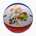 Piłka do koszykówki Spalding Space Jam Tune biały/czerwony/niebieski rozmiar 7 2