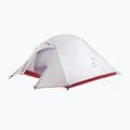 Namiot trekkingowy 3-osobowy Naturehike Updated Cloud Up 3 light grey/red