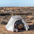 Namiot trekkingowy 3-osobowy Naturehike Updated Cloud Up 3 light grey/red 12