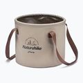 Wiadro składane Naturehike NH20SJ040 10 l light brown