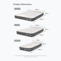 Materac dmuchany Naturehike Chenjing with Pillow Double grey 2