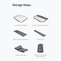 Materac dmuchany Naturehike Chenjing with Pillow Double grey 3