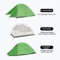Namiot trekkingowy 1-osobowy Naturehike Cloud Up 1 Base 210T bud green 2