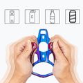 Koszyk na bidon Rockbros 31210007 Water Bottle Holder blue/purple 4