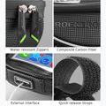 Torba rowerowa na ramę Rockbros 010-4BK Bike Front Bag black 2