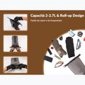 Torba i bagażnik na widelec rowerowy Rockbros Front Fork Rack+Fork Bag grey/black 2