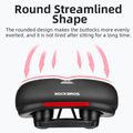 Siodełko rowerowe Rockbros AQ-6090 black/red 2